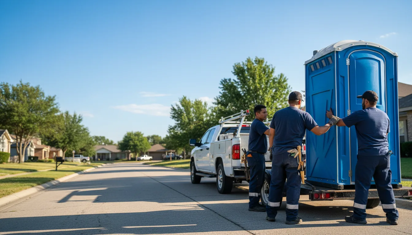 Portable Toilet Rental in Rotan, TX near me